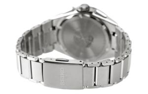 Астрон Серия Солнечный Механизм Нержавеющая Сталь Ремешок Часы Мужские Часы Черный Циферблат SEIKO