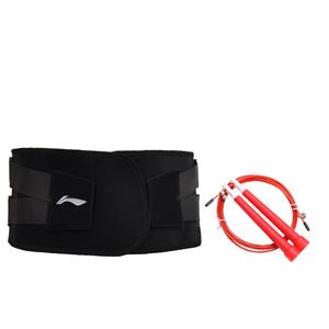 Бандаж для спины polyester, nylon фитнес, бег взрослые защитный LINING, черный