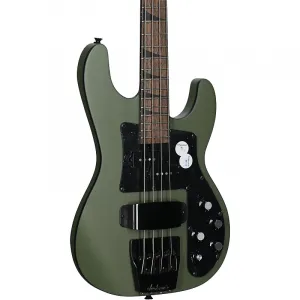Электрический бас-гитара Jackson CBXNT DX IV X Series, матовый армейский зеленый
