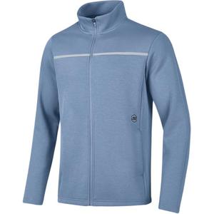 Skechers Удобная спортивная куртка мужская Файрстоун Грей, Lime Gray-011T