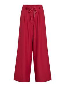 Широкие брюки VILA VICATALINA, темно-красный