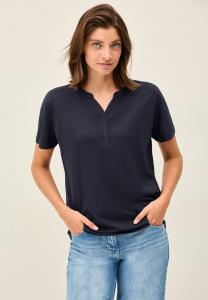 Блуза Cecil LÄSSIGES LOOK, Blau/Dark Blue