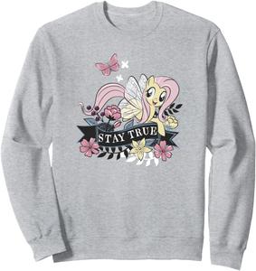Толстовка My Little Pony: Friendship Is Magic Fluttershy Stay True, серая