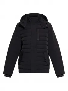 Стеганая куртка с нашивкой-логотипом Moose Knuckles, черный