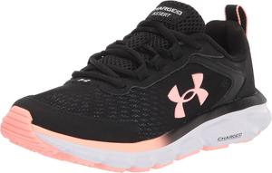 Женские беговые кроссовки Under Armour Charged Assert 9, черный/розовый