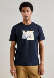 Футболка Marc O'Polo SHORTSLEEVE CREW NECK NEW LOGO, Dark Navy/Dark Blue
