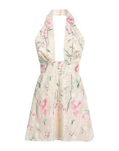 Мини-платье Elie Saab, кремовый