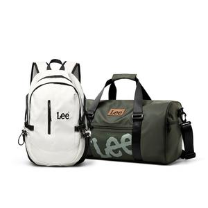 Lee Оксфордский рюкзак унисекс бежево-черный, Backpack+Travel Bag 2