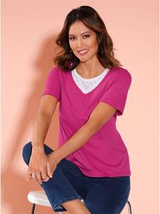 Футболка Sieh an!, фуксия