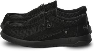 Детские кроссовки Hurley с эластичными шнурками, черный