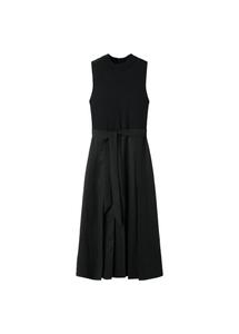 Платье MANGO Niamz-w, черный