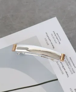 Три четверти времени/комбинированная металлическая заколка Three Four Time, цвет Silver