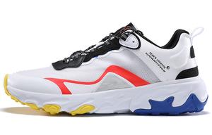 Обувь для образа жизни, женская, низкая, белая/красная Peak