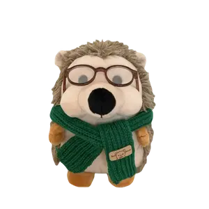 Плюшевая кукла Mr. Porcupine, высота 18 см OU DI PIG, зеленый