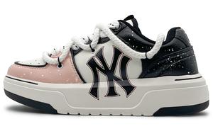 Кроссовки для скейтбординга Chunky Liner, унисекс, низкие, черные, розовые Mlb