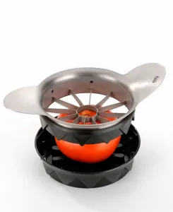 Японская зубчатая лопатка для нарезки томатов и яблок из нержавеющей стали GEFU Legnoart