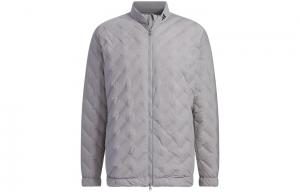 Пуховик мужской серый Adidas, серый