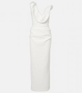 Платье-сарафан Requiem из крепа Maticevski, White