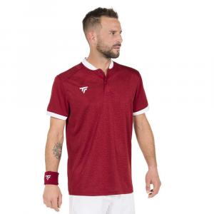 Поло с коротким рукавом Tecnifibre Team Mesh, красный
