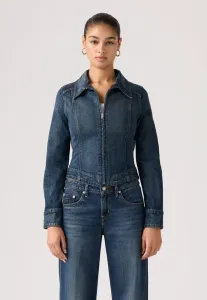 Джинсовая куртка-тракер облегающего кроя. Levi'S, Parallel Life