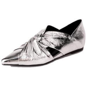 Echo&yolo Серебряные женские туфли на высоком каблуке, цвет Silver