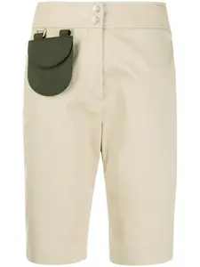 Шорты с контрастным карманом PALM ANGELS, нейтральный