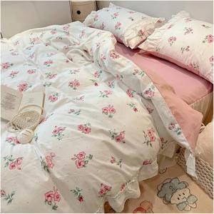 Generic Комплект постельного белья Elegant Purple Floral 100% хлопок