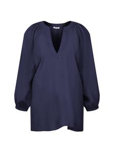 Блуза SEIDENSTICKER Schwarze Rose, темно-синий