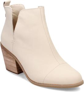 Женские ботинки TOMS Everly с вырезами, Beige Leather