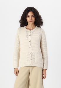 Кардиган Selected Femme SLFVINNA STRUCTURE, Birch/Off-White