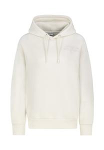 Толстовка MIT LOGO-DRUCK UND DROPPED SHOULDER - Hoodie Sublevel, цвет Weiß