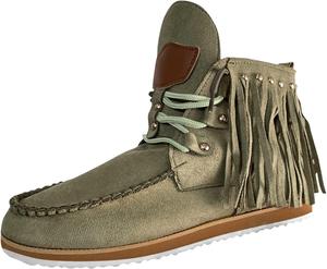 Женские ботильоны на толстом высоком каблуке, короткие ботинки с вырезами, винтажные, на липучке, кожаные, с круглым носком, противоскользящие, короткие осенне-зимние ботильоны Generic, A10-Green