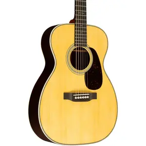 Акустическая гитара Martin Custom Shop 00 14 ладов из елового дерева Адирондак с дека из кокоболо, натуральная