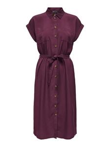 Платье-рубашка ONLY Hannover, Wine red