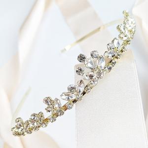 Коконет, Золотая Тиара, Диадема, Корона, Нежная, Блестящая, Декоративная Kokonet