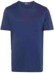 Футболка с нагрудным карманом Ralph Lauren Collection, синий
