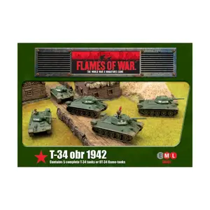 Т-34 обр. 1942 г. (1-е издание), Flames of War - WWII - Soviet - Box Sets & Miscellaneous