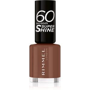 Лак для ногтей Rimmel 60 Seconds Super Shine оттенок 140 Chocolate Eclipse 8 мл