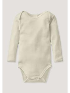 Hessnatur Боди с длинными рукавами натурального цвета