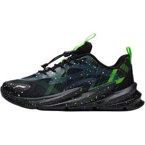 LINING YOUNG Спортивная мода коллекция антискользящие износостойкие низкие повседневные ботинки black kids'