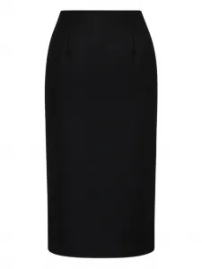 Юбка миди Wardrobe.Nyc, черный