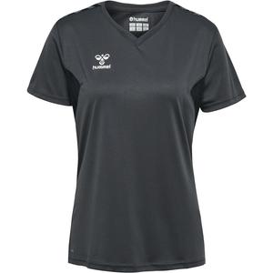 Shirt hmlauthentic pl jersey s/s woman Hummel, цвет asphalt