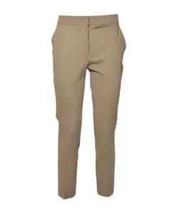 Элегантные брюки-пегно для женщин Max Mara, бежевый