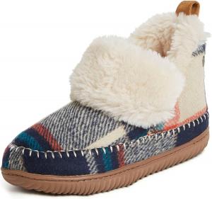 Женские ботинки Dearfoams Moritz с технологией возврата энергии, Navy Plaid