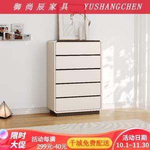 Yu Shangchen Комод 80 см угловой для гостиной в китайском стиле, 5 ящиков, многофункциональный шкаф для хранения