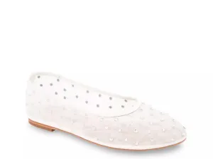 BCBGMaxazria Daven Flat, Белый