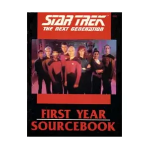 Next Generation - First Year Sourcebook, Star Trek - Sourcebooks & Deck Plans (FASA), мягкая обложка