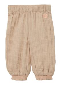 Широкие брюки s.Oliver, бежевый