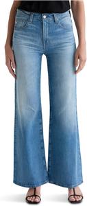 Джинсы AG Jeans Saige Mid Rise Wide Leg In 18 Years Bisou, цвет 18 Years Bisou