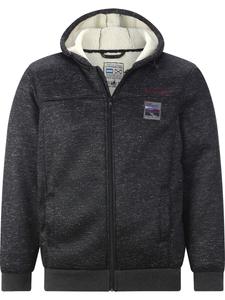 Худи с капюшоном на молнии Jan Vanderstorm Mikrikson, Dark grey